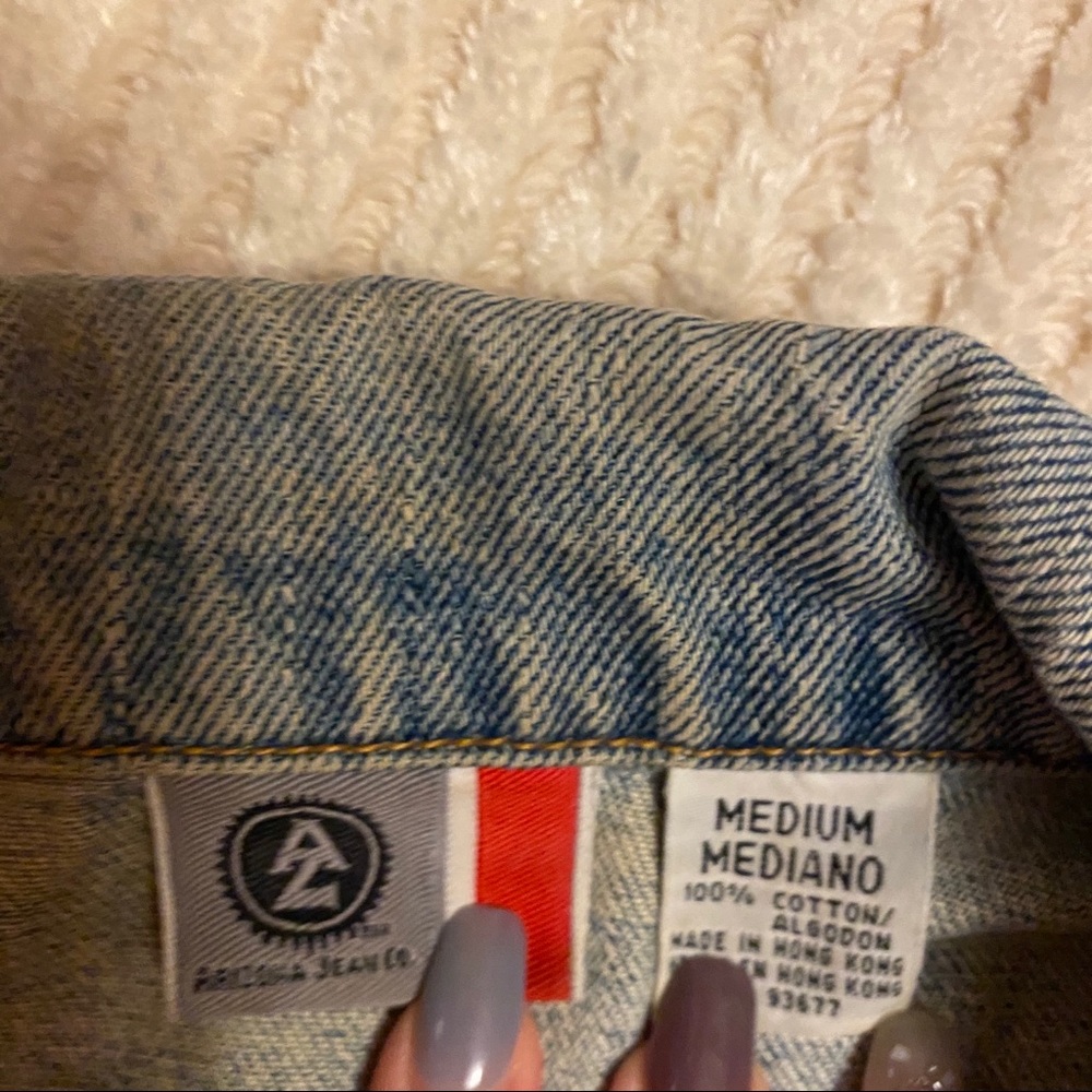 Arizona Vintage denim jean jacket small light wash - Picture 2 of 4